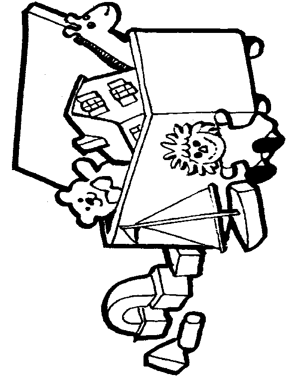 Toy Box Coloring Pages 9