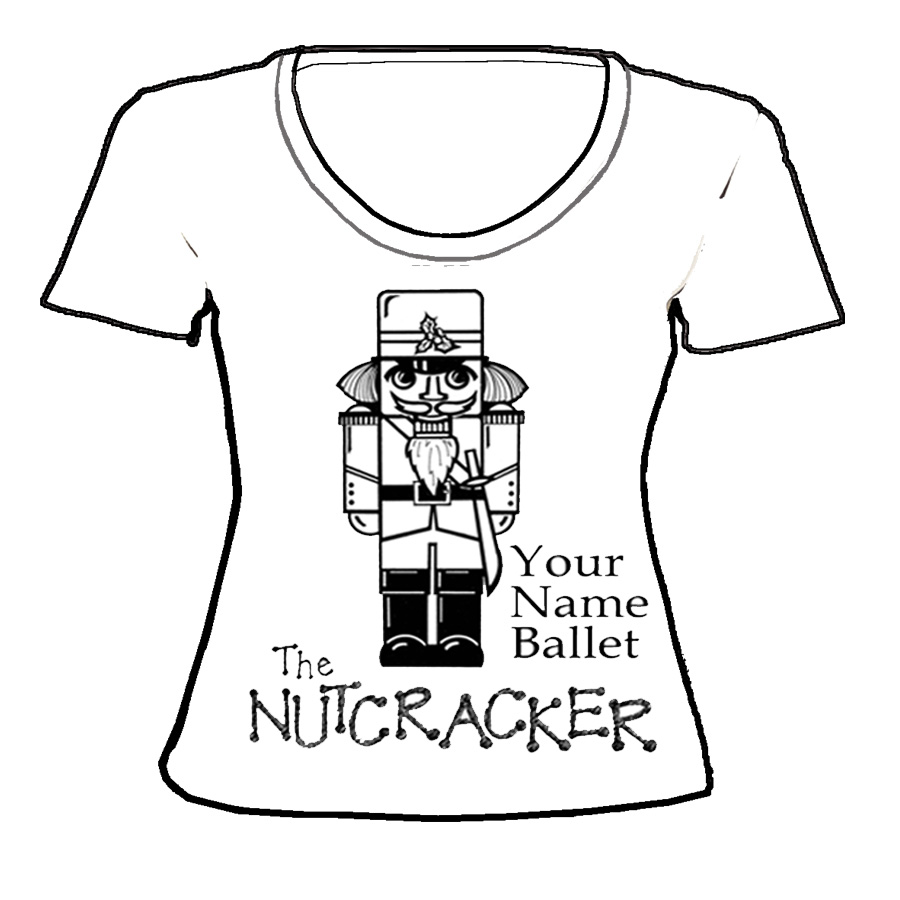 900x900 App 26 Nutcracker Ballet Scoop Neck T Shirt