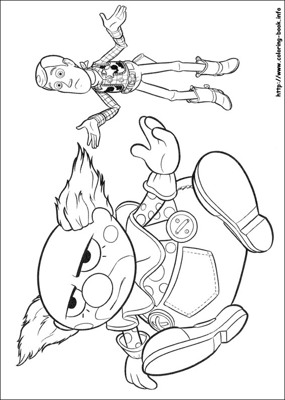 567x794 Story 3 Coloring Picture