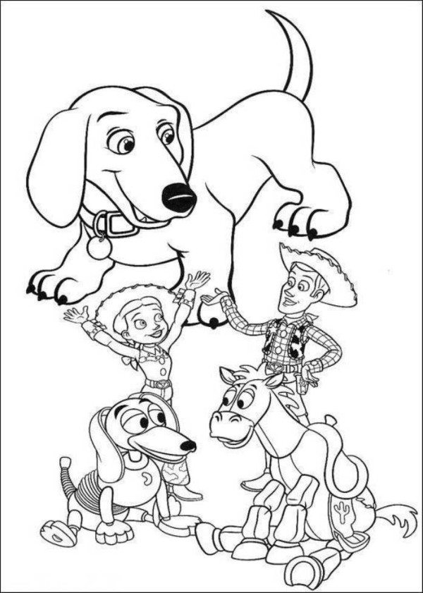 Toy Story Characters Drawing at GetDrawings | Free download