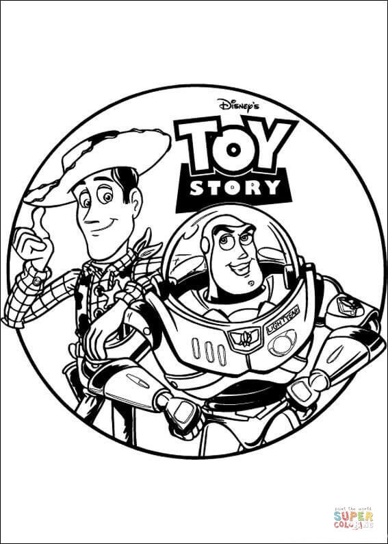 567x794 Toy Story Coloring Page Free Printable Coloring Pages