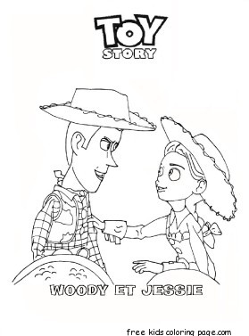 279x377 Print Out Jessie Et Woody Toy Story Coloring Pages For Kidsfree
