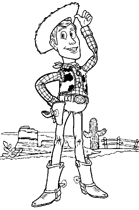 470x709 Toy Story Woody Coloring Pages