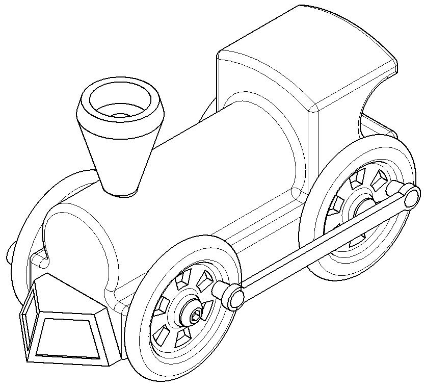 834x763 Design Engineering Toy Train Project