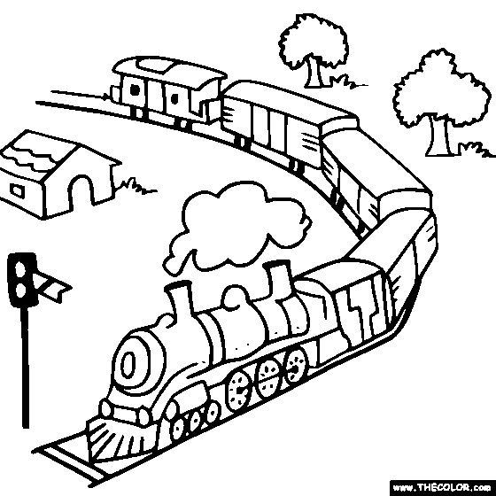 560x560 Toy Train Coloring Pages Coloring Page For Kids