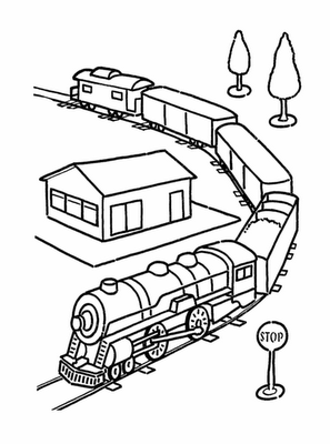 297x400 Train Coloring Pages Because My 2 Year Old Is Obsessed! Gavin