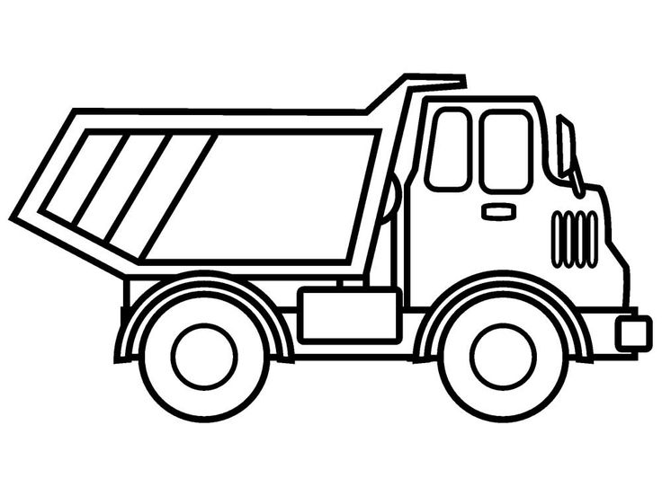 Toy Truck Drawing at GetDrawings | Free download