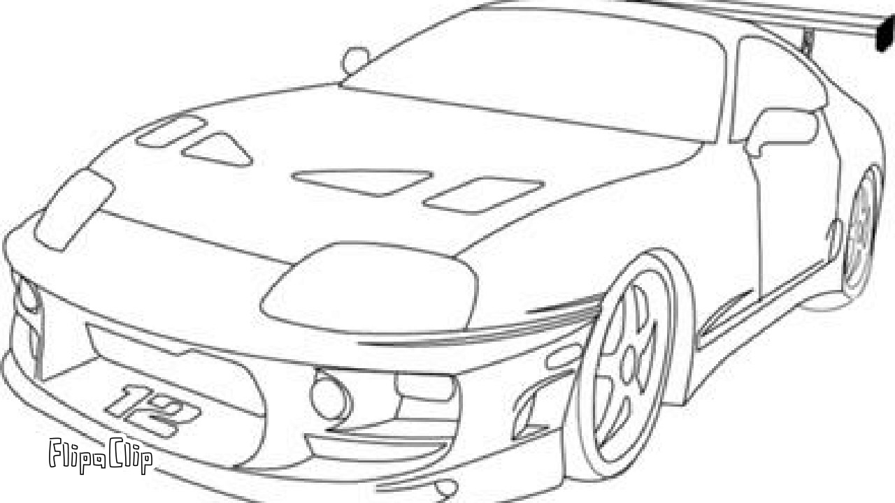 1280x720 Mi Dibujo De Toyota