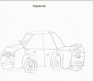 300x263 Toyota Drawings Fine Art America