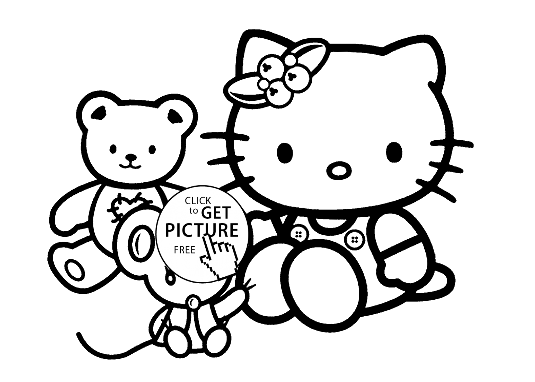 2079x1483 Kitty Toys Coloring Pages For Kids Printable Free