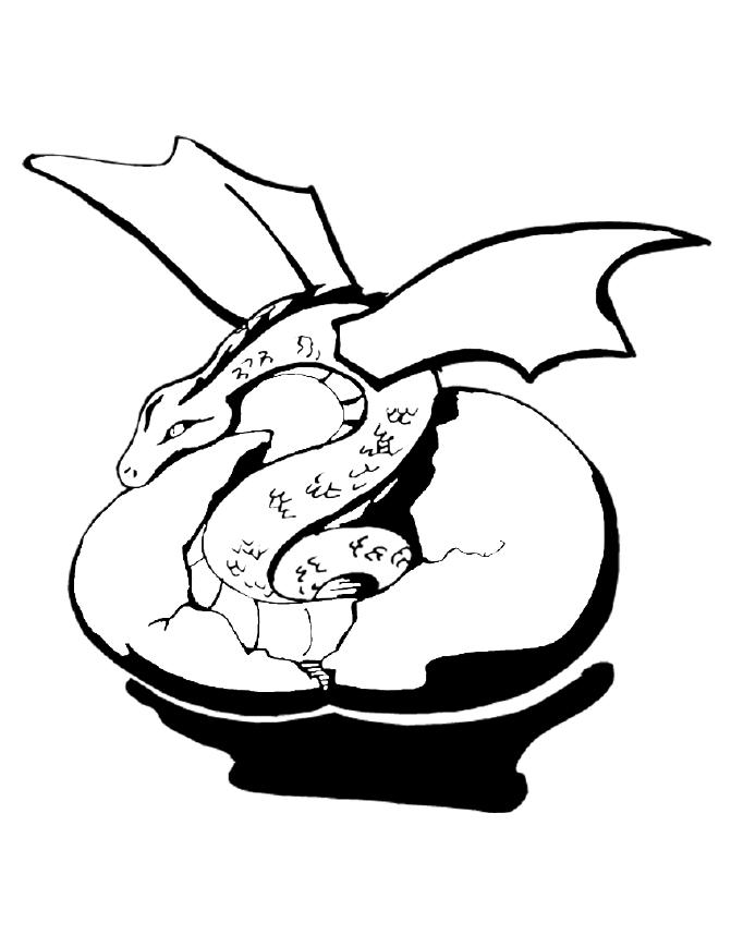 671x869 Traceable Dragons Coloring Page Free Download