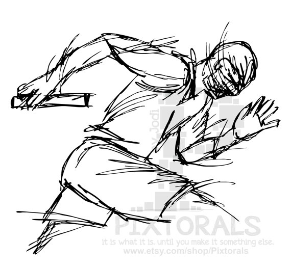 570x526 Track Relay Runner Clipart! Sketchy, Eps File, Vector And Jpeg