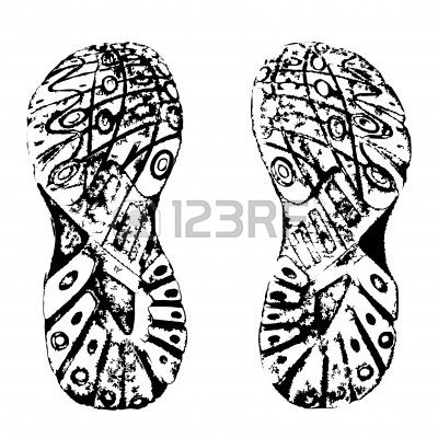 400x400 Free Shoes Print Clipart