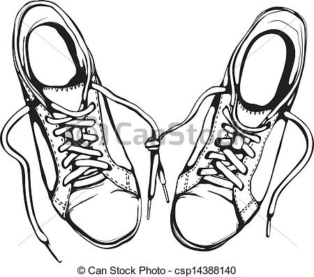 450x398 Running Shoe Border Clip Art