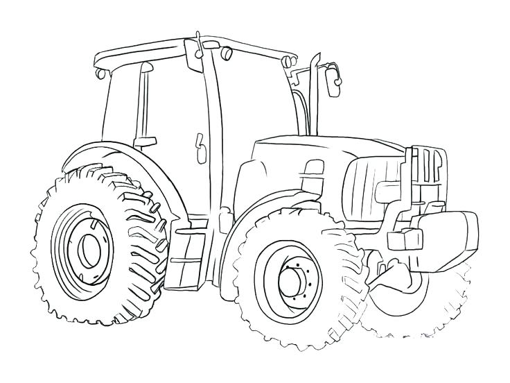 736x552 Tractor Coloring Book As Well As Art Of The Tractor Coloring Book