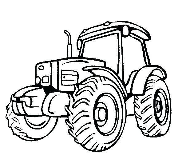 605x517 Free Printable Tractor Coloring Pages Printable Tractor Coloring