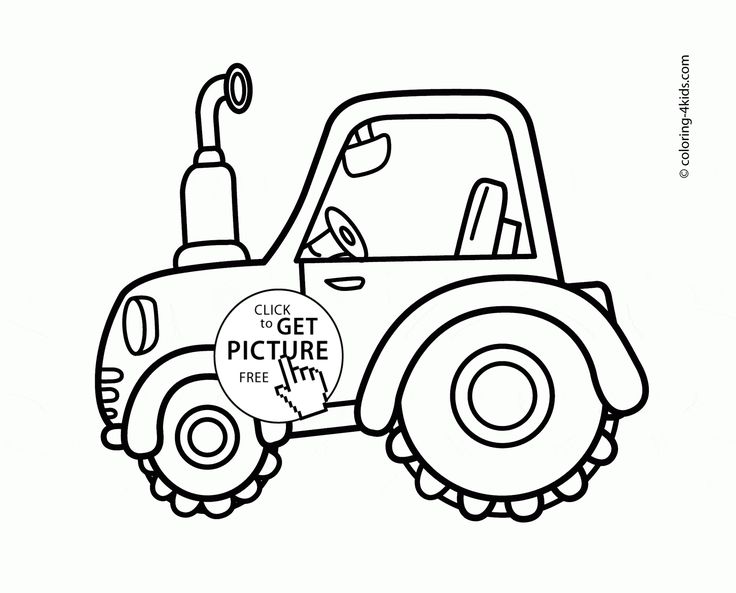 736x593 The Best Tractor Coloring Pages Ideas On Tractors
