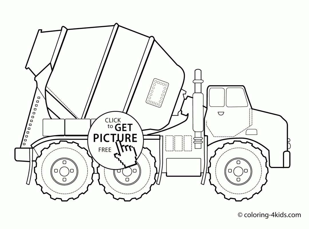 1080x800 Free Printable Tractor Coloring Pages For Adults Farm Equipment