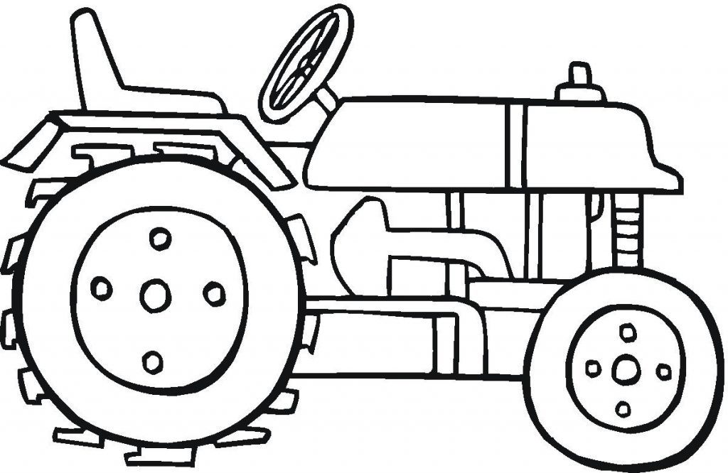 1024x666 Tractor Coloring Pages