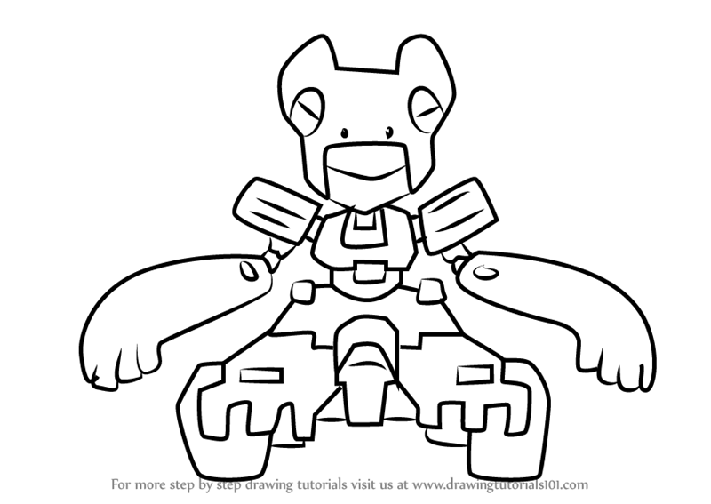 800x567 Learn How To Draw Kono Tractor From Medabots (Medabots) Step By