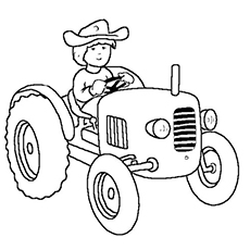 230x230 Top 25 Free Printable Tractor Coloring Pages Online