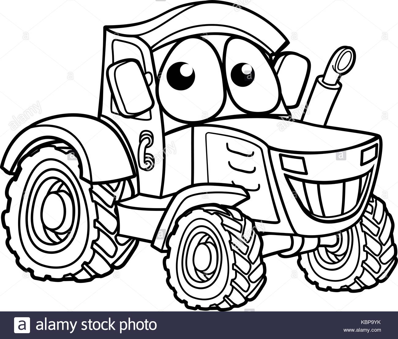 1300x1106 Tractor Cartoon Character Stock Vector Art Amp Illustration, Vector