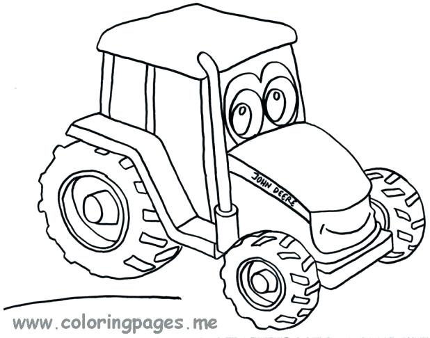 618x486 Coloring Pages Of Tractors Synthesis.site