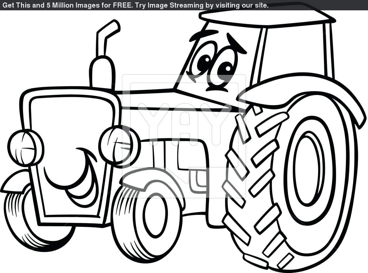 1210x899 John Deere 460 E Truck Picture To Color