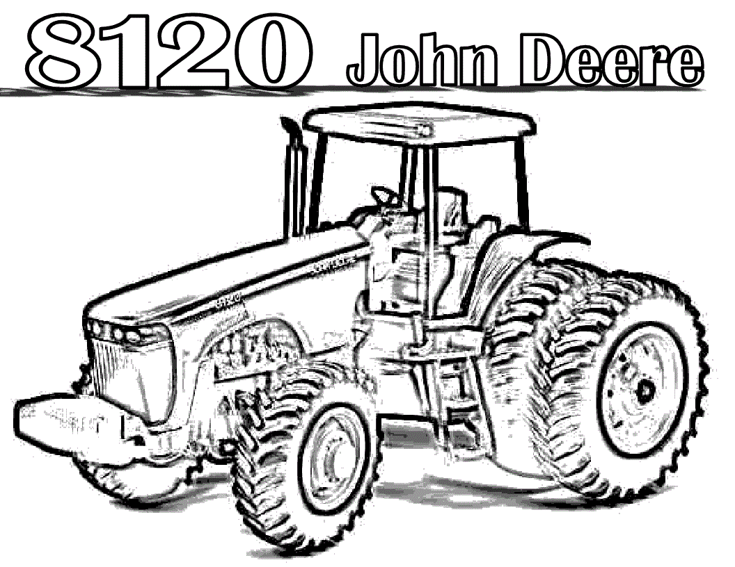 1056x816 Coloring Pages Tractor Coloring Pages Free Printable For Kids