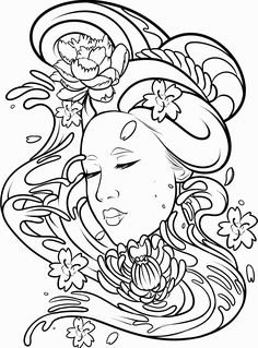 236x319 50 Japanese Tattoo Designs Inspired By Culture Of Japan Geisha