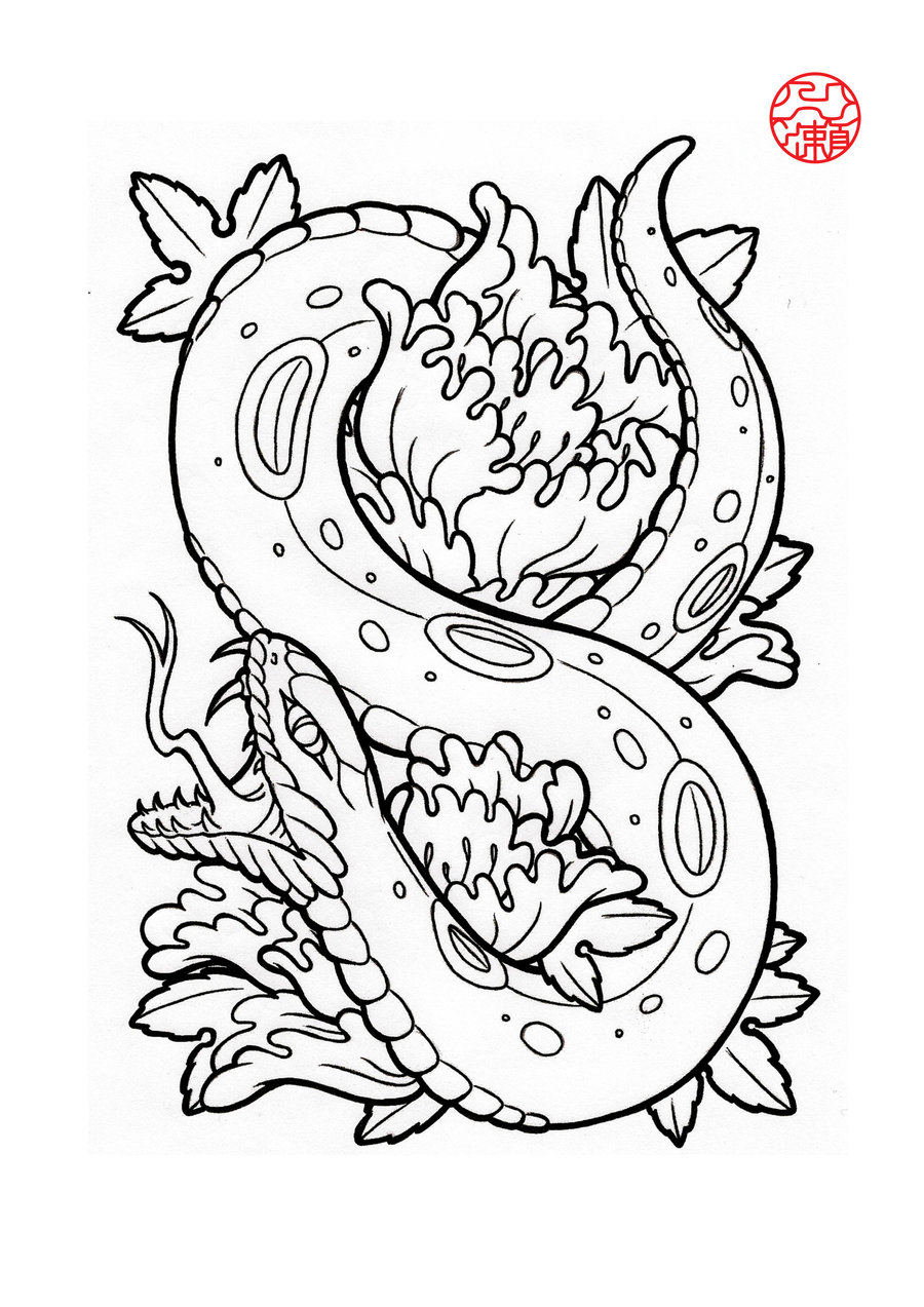 900x1273 Snake 1 By On @ Japan