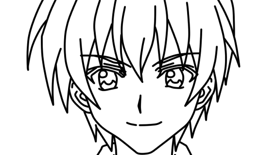 570x320 Japanese Anime Drawings Traditional Japanese Anime Girl By