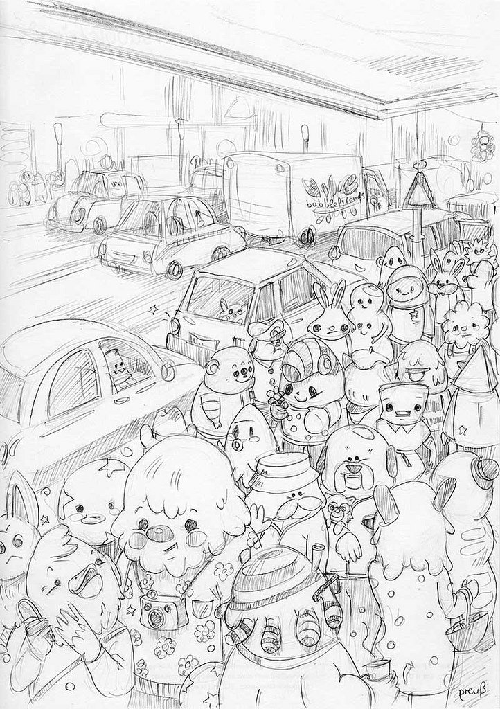 722x1024 The World's Best Photos Of Sketch And Traffic