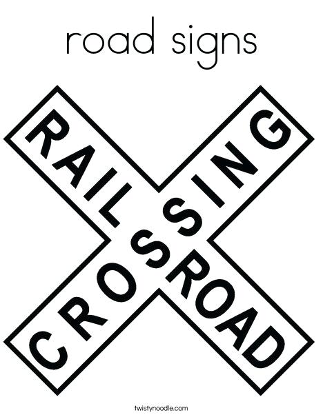 468x605 Great Traffic Signs Coloring Pages Kids Road Page Twisty Noodle