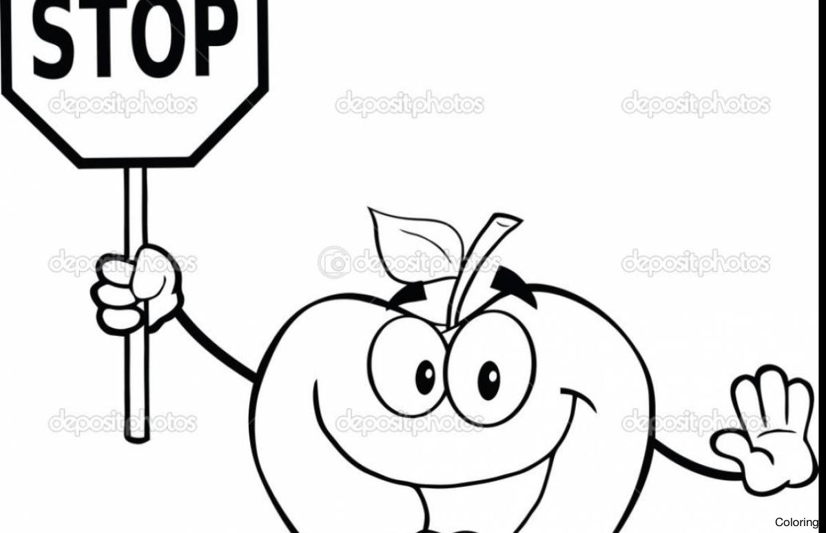 1199x774 Canada Stop Sign Coloring Page Road Click The 0f Pages Sheets