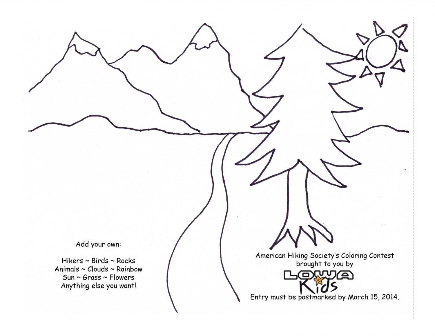 1500x1159 Kids' Corner American Hiking Society