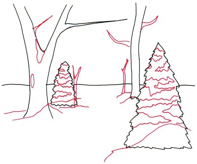 400x333 3. Add The Snow