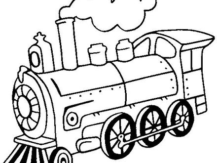 440x330 13 Train Color Page, 20 Best Dream Train Drawing Images