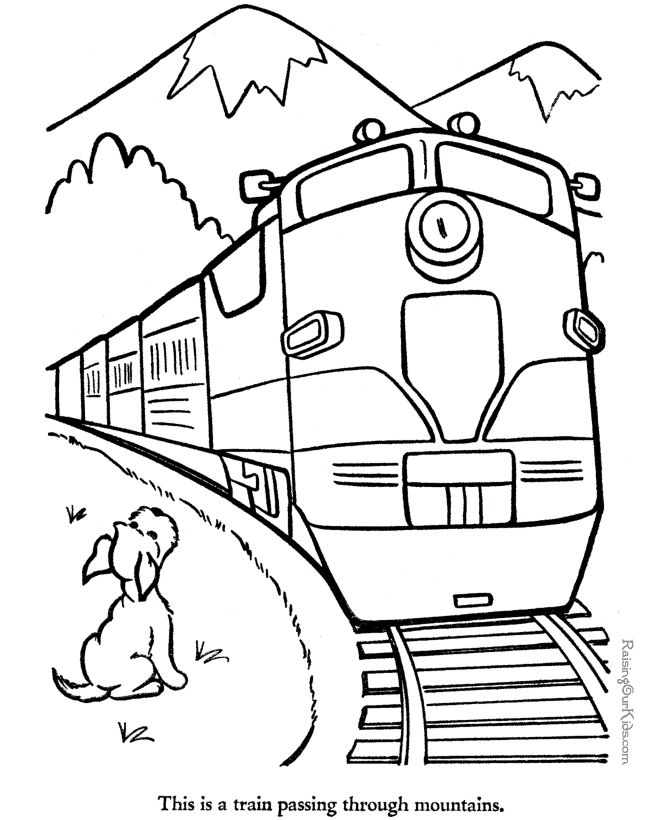 670x820 The Best Train Coloring Pages Ideas On Train