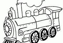 220x150 Train Color Page