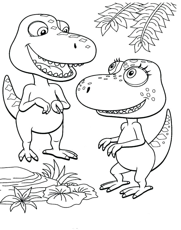 736x937 Dinosaur Train Conductor Coloring Pages Awesome Dinosaurs Pictures
