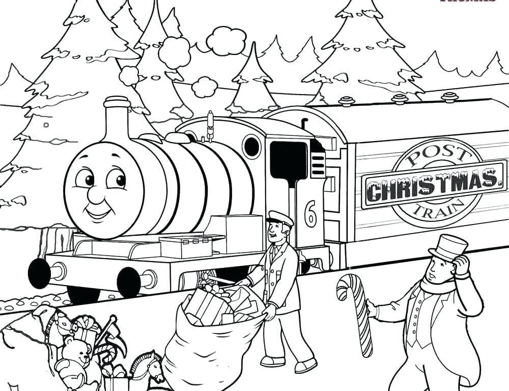 1000x768 Train Coloring Pages Free