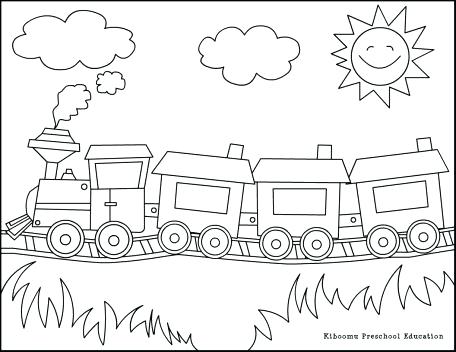 456x352 Polar Express Train Coloring Pages