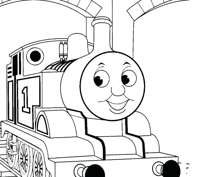 678x600 Thomas The Tank Coloring Pages The Train Coloring Pages The Train