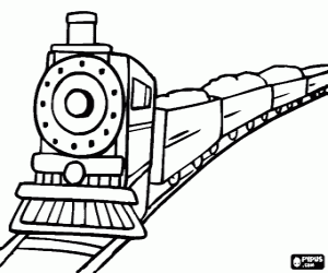 300x250 Trains Coloring Pages Printable Games