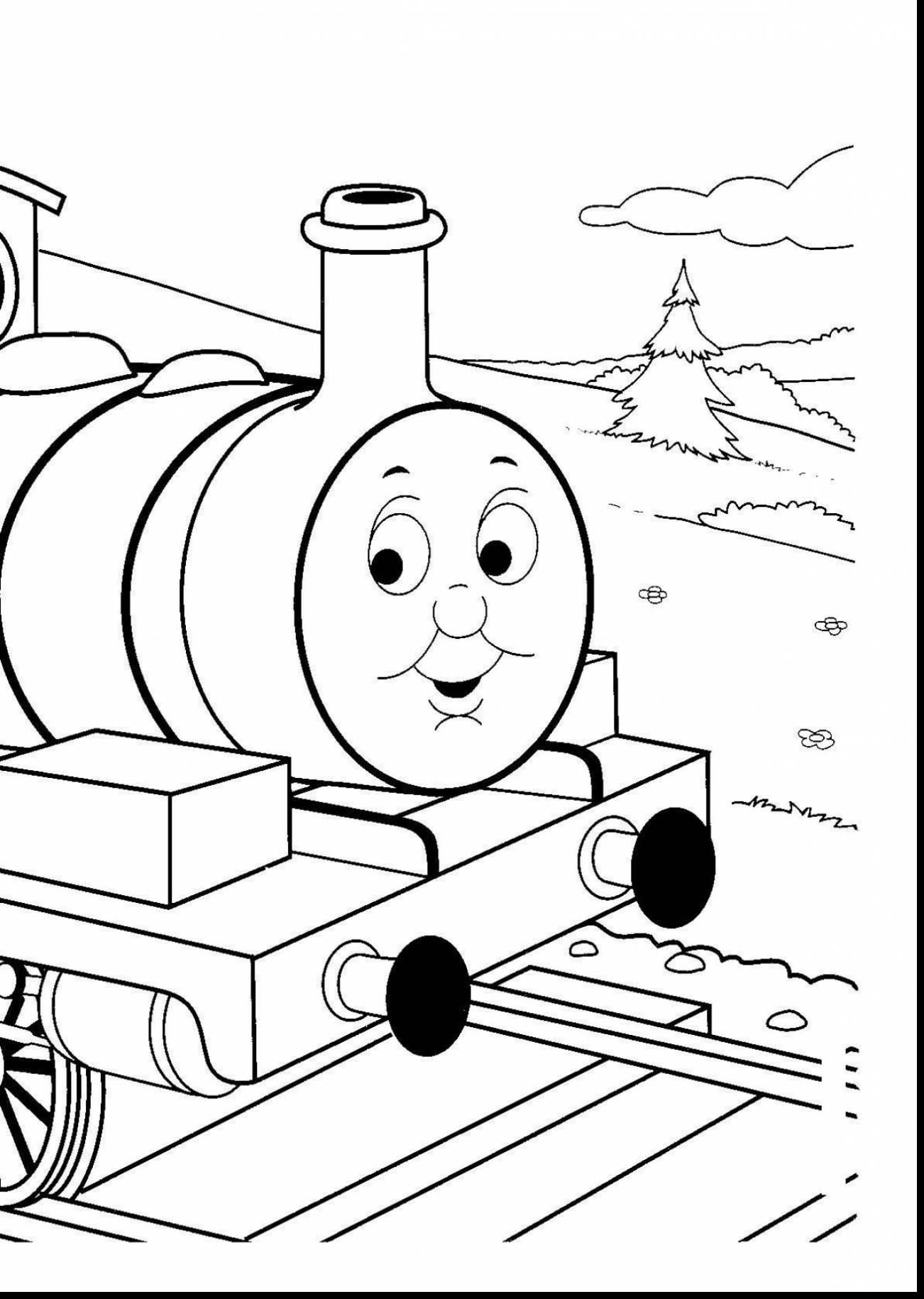1302x1830 Amazing Thomas The Tank Engine Coloring Pages