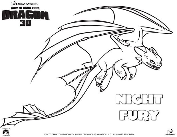 620x479 How To Train Your Dragon Coloring Pages, Videos For Kids, Daily