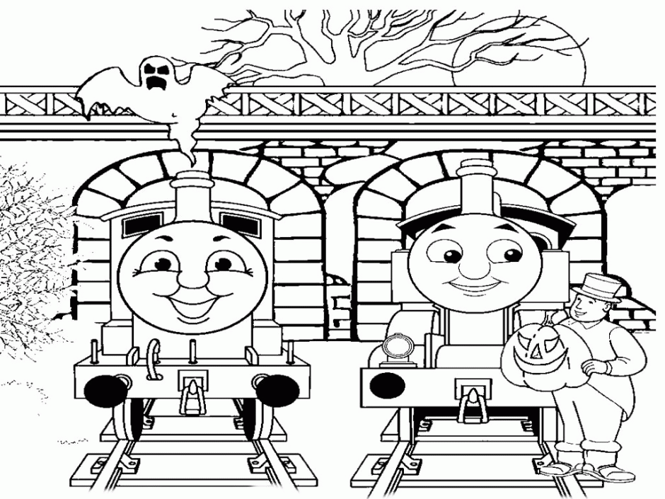 940x705 Thomas The Train Drawing 300091