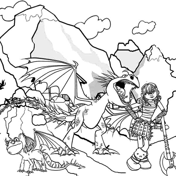 600x600 Drawing How To Train Your Dragon Coloring Pages Coloring Sky