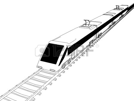 450x338 Train Icon Art Sign On Transparent Background Royalty Free